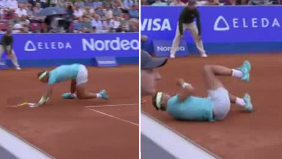  Rafael Nadal je mogao baš ozbiljno da nastrada nakon pada 
