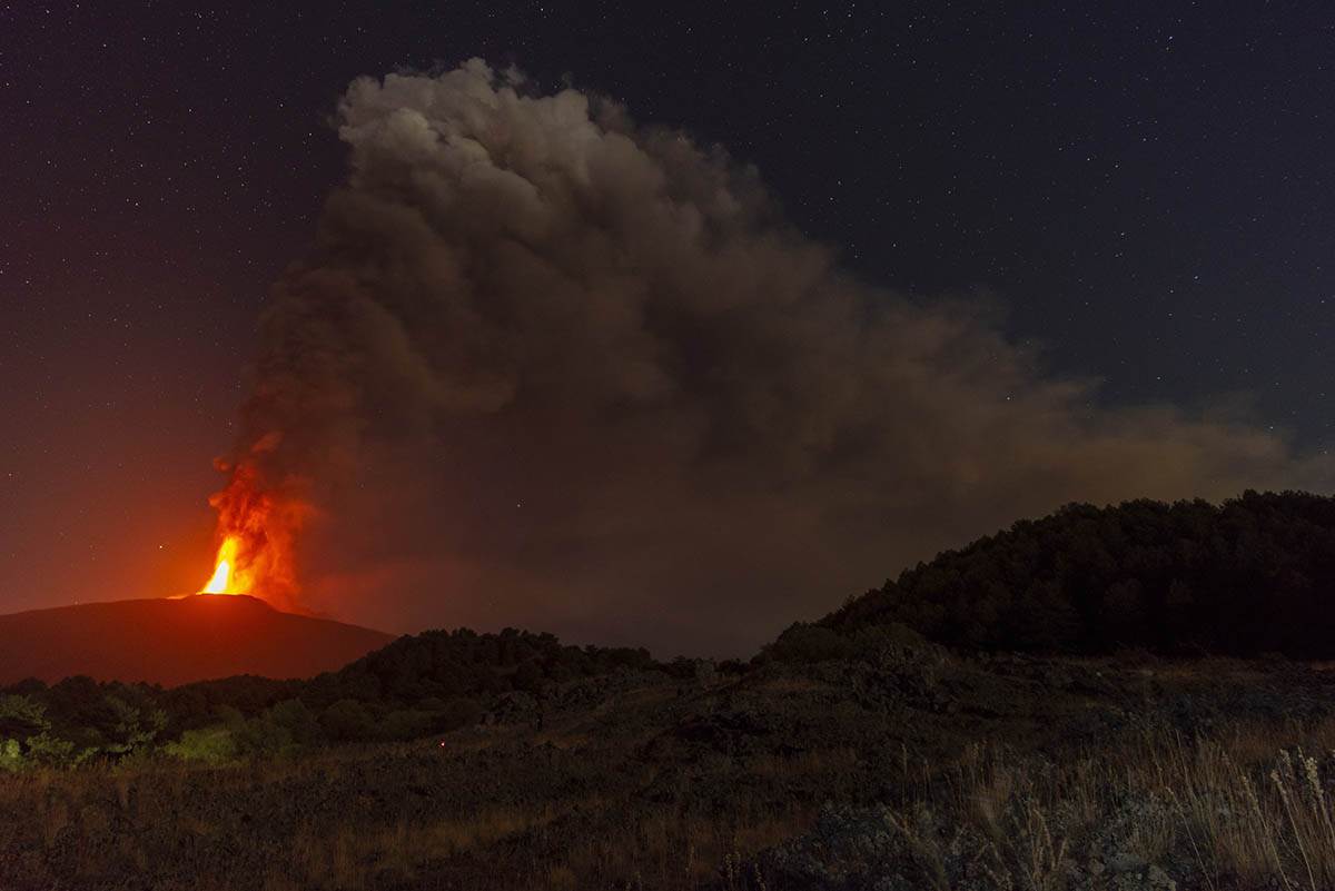  Vulkan Etna aktiviran 