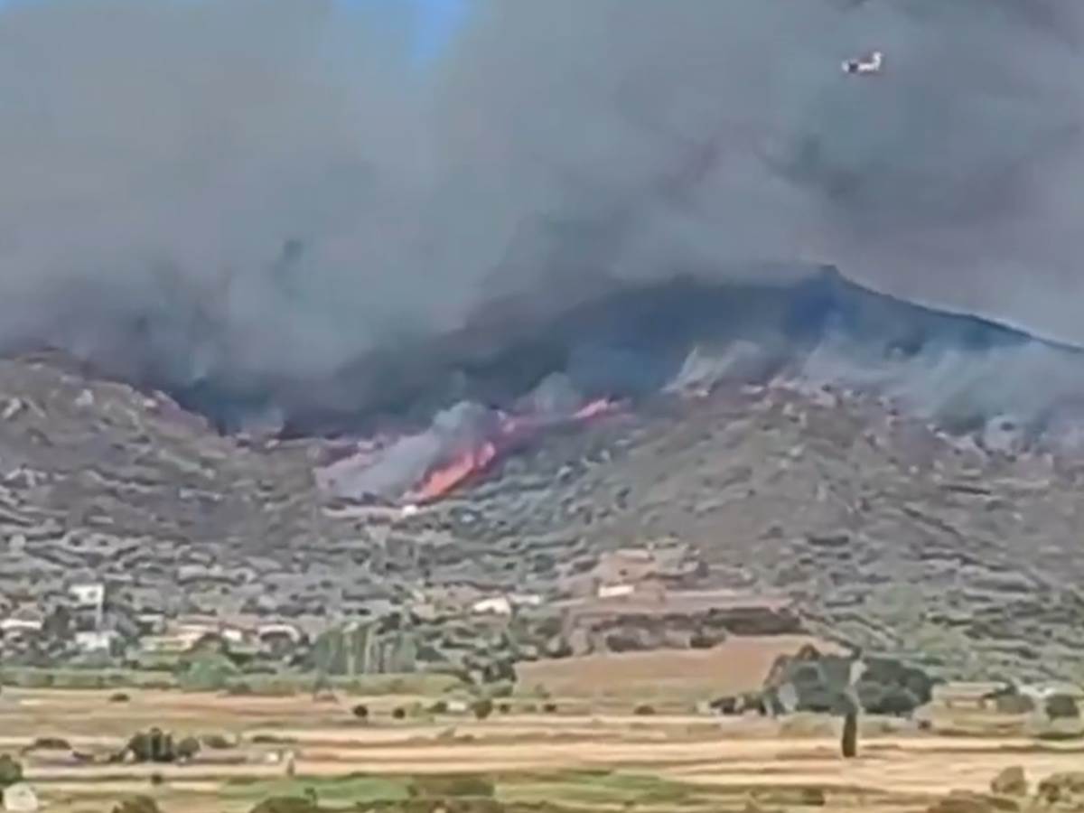  požar na drugom najvećem grčkom ostrvu Evija 