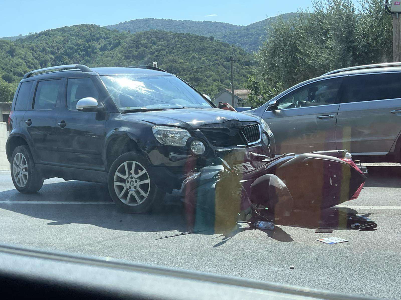  Udes motora i automobila u radanovićima 