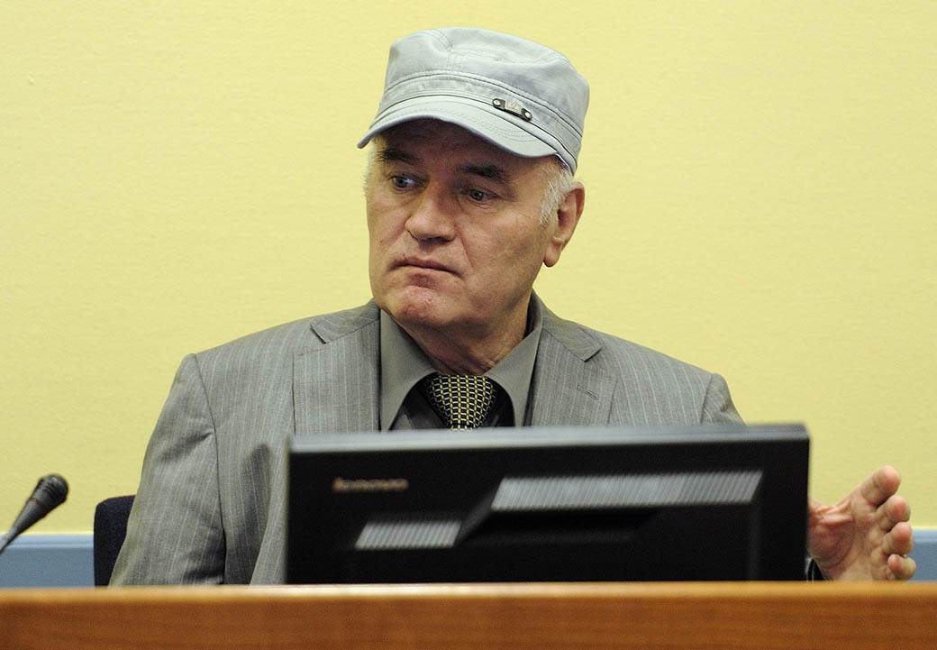  Ratko Mladić povrijeđen u zatvoru 