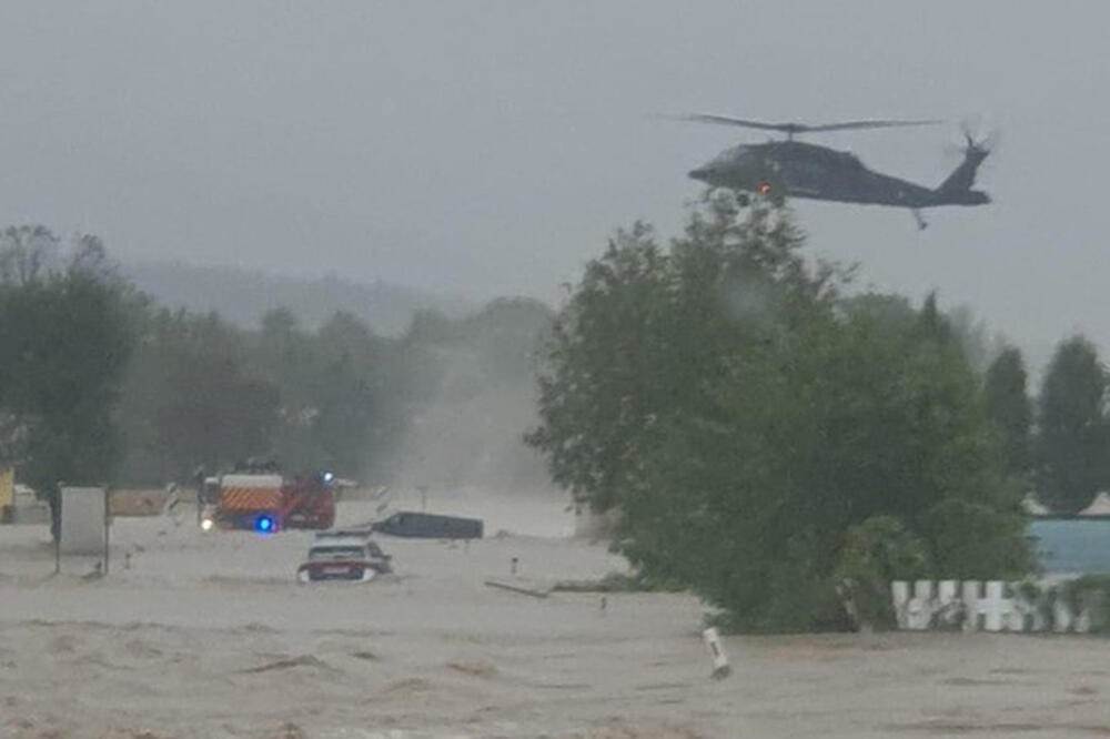  Dramatična akcija helikoptera u austriji 