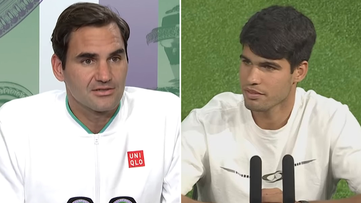  Federer odbio Alkaraza, pa morao da se izvinjava: Rodžer otkrio šta je uradio na Vimbldonu 