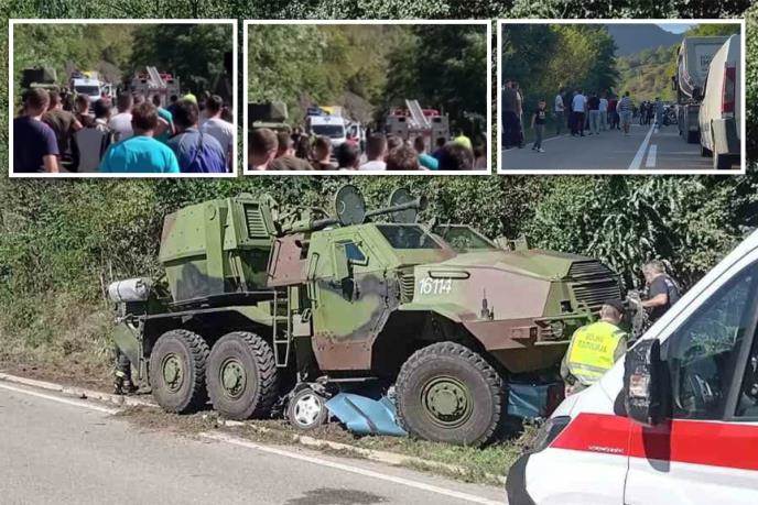  Oglasio se MUP o teškoj nesreći kod Raške 