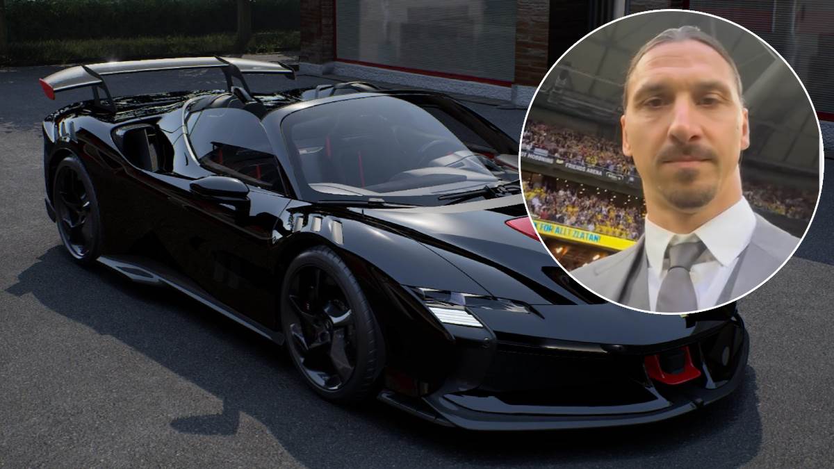  Zlatan Ibrahimović se ponovo častio za rođendan novim automobilom. 