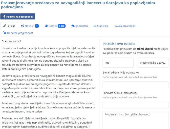 Peicija protiv severininog koncerta za novu godinu 