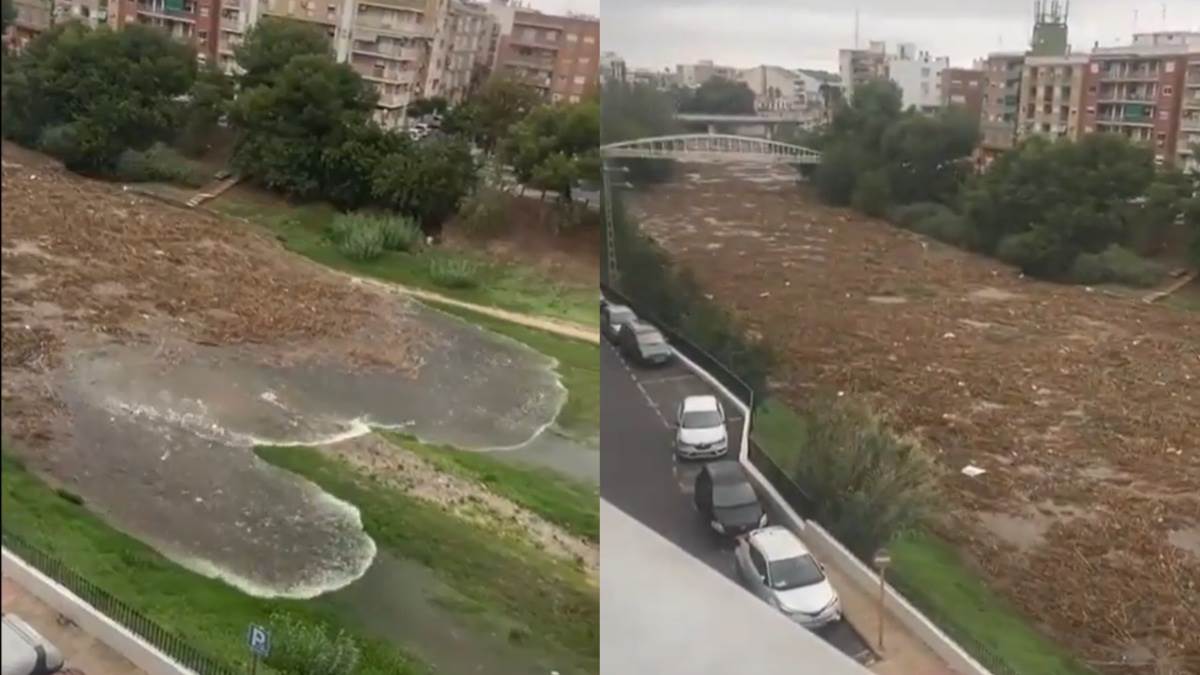  Mrežama kruži snimak dolaska bujice u Valensiju. 