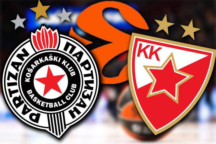  OVAKO IZGLEDA TABELA EVROLIGE POSLE PORAZA VEČITIH: Partizan i Zvezda nastavljaju da tonu! 