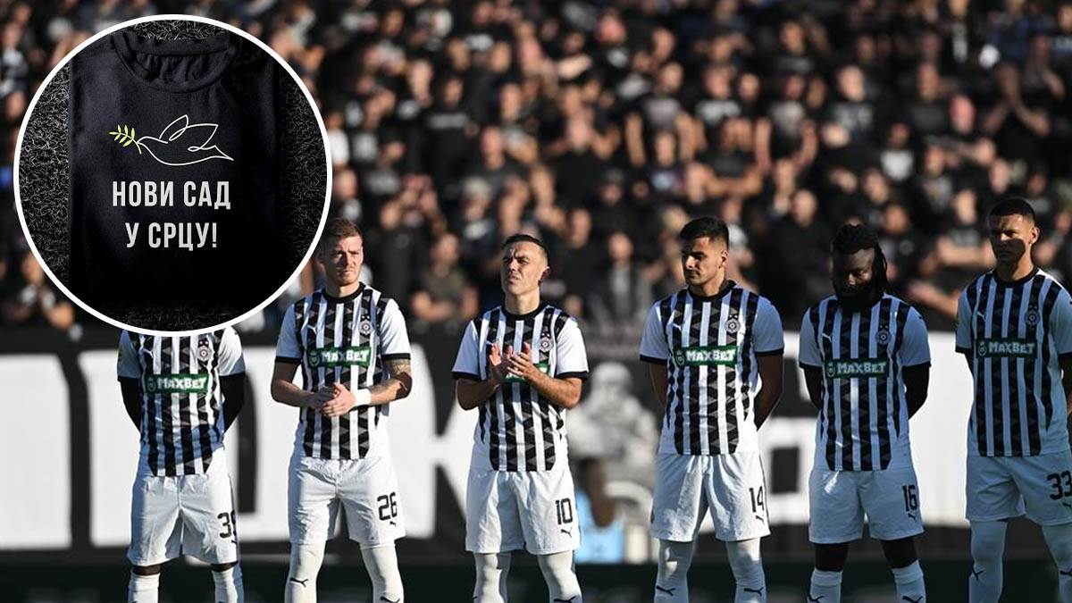  Partizan i TSC odaju počast žrtvama: Ovo su majice koje će nositi pred meč Superlige 