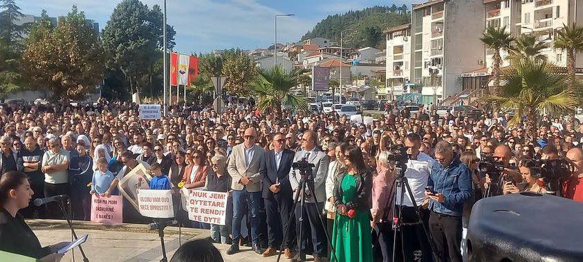  ULCINJ: Protest “Hoćemo istinu za Dritu!” 