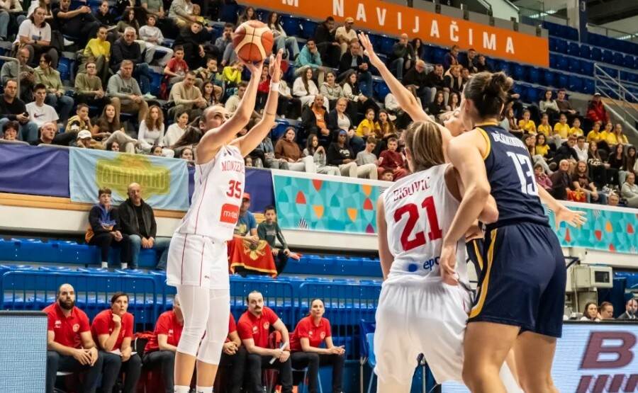  Ženska košarkaška reprezentacija Crne Gore Milica Jovanović 
