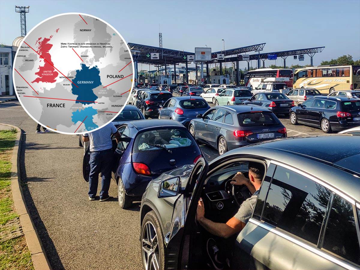  Evropska komisija poslala jasan zahtjev članicama: Devet država Šengena mora da ukine unutrašnje kon 