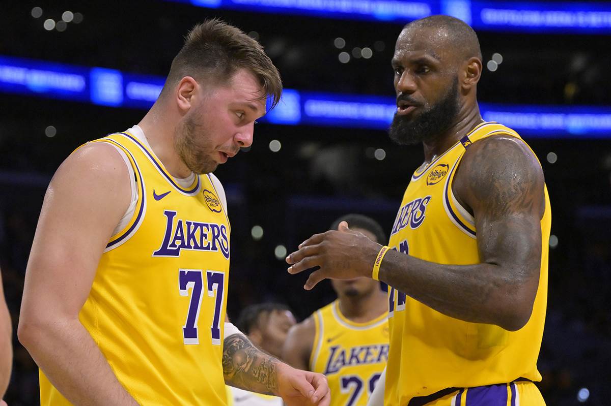  Luka Dončić otjerao Lebrona Džejmsa iz Lejkersa 