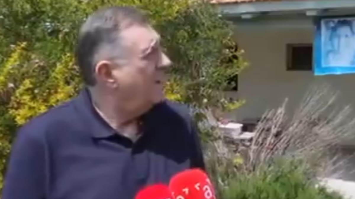  Napad iz Gaze dok Dodik daje izjavu 