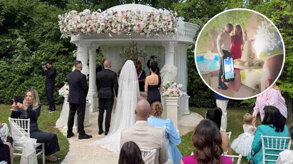  Mlada, mladoženja i svekrva matičarka: Zgodna kuma bila u centru pažnje, sad isplivala nova slika sa 