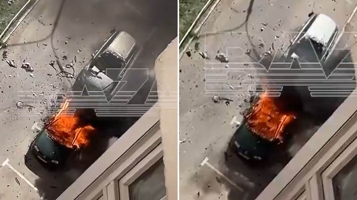  Poginuo ruski general-major, njegov automobil odletio u vazduh: Objavljeni snimci, da li je u pitanj 