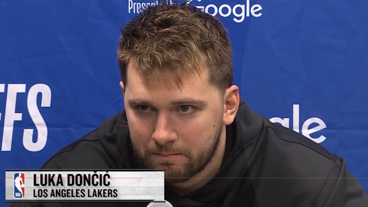  Dončić se naljutio na konferenciji 