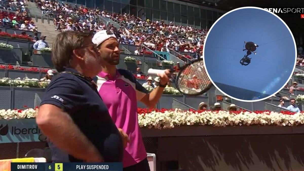  Prekinut meč na turniru u Madridu  