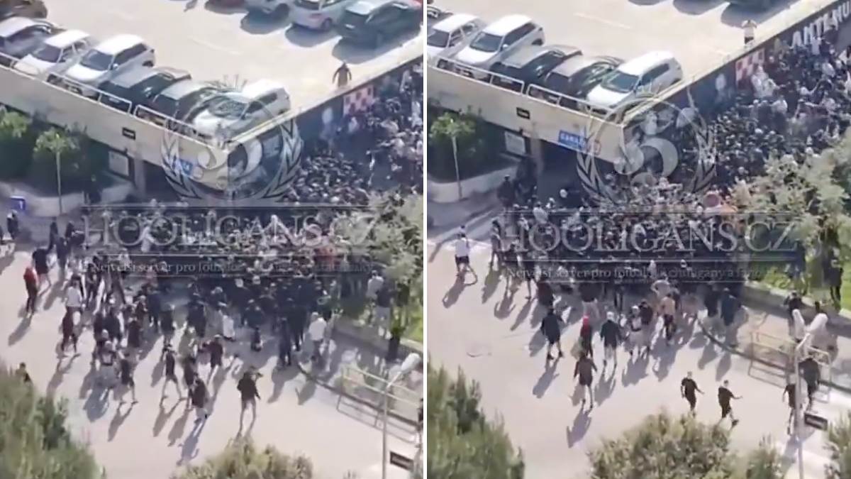  Strašna tuča "Torcide" i "Bed Blu Bojsa" 