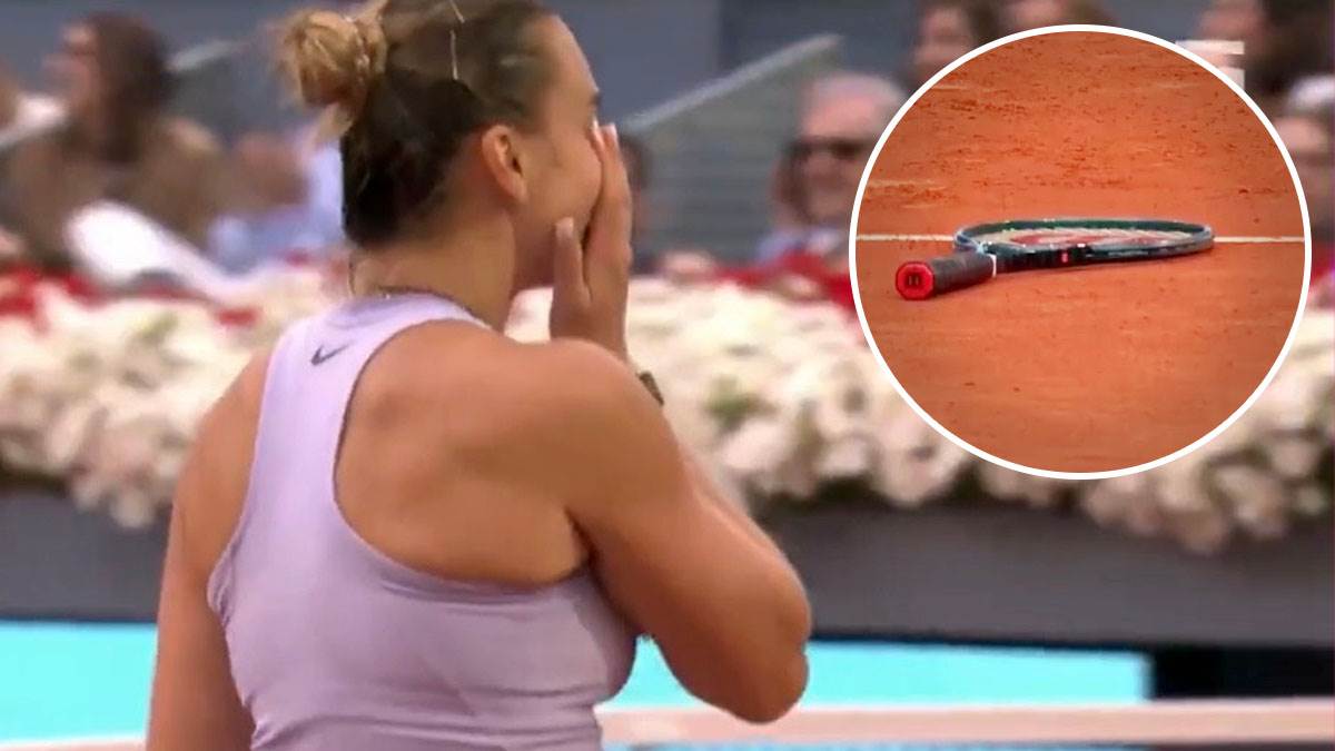  Sabalenki ispao reket iz ruke 