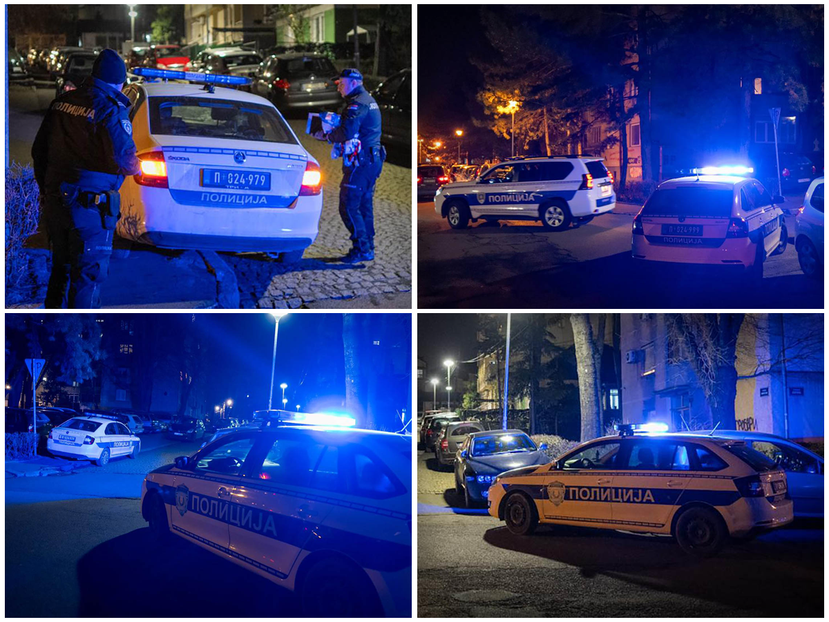   Jeziva tuča u Beogradu usred noći 