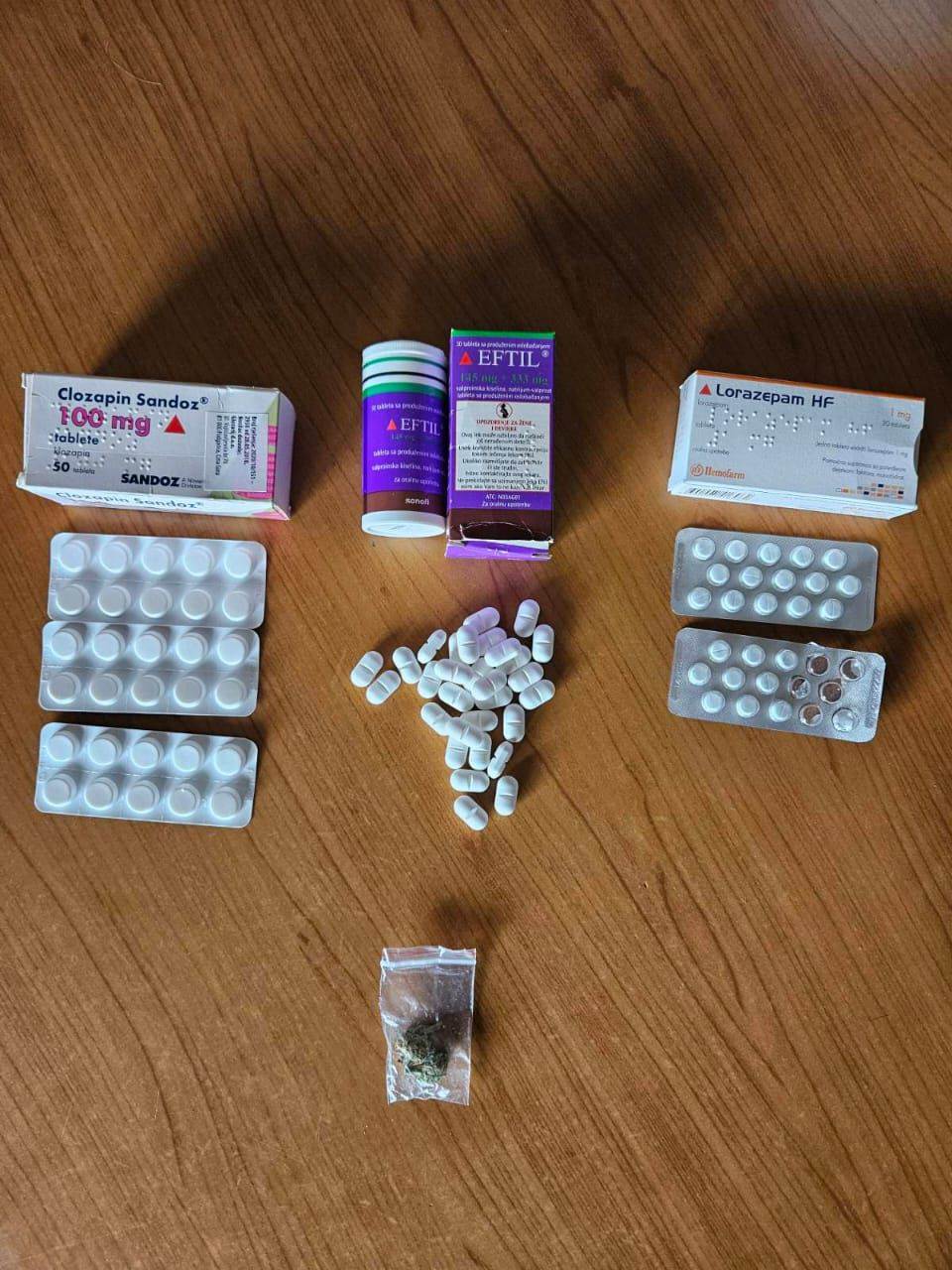  Kod Rožajaca pronađena marihuana i tablete sa liste opijata 