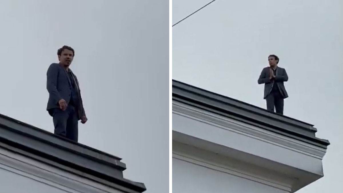  Opozicioni poslanik prijetio da će skočiti sa krova skupštine 