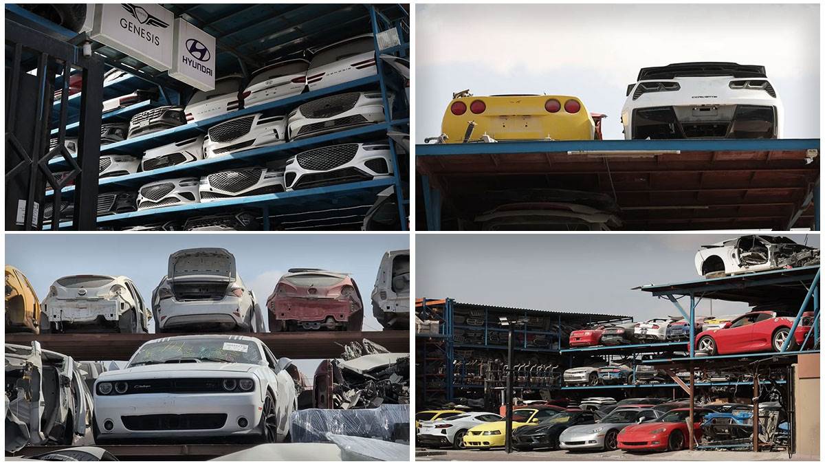  Na auto-otpadu u Dubaiju nalaze se veoma luksuzni modeli automobila 