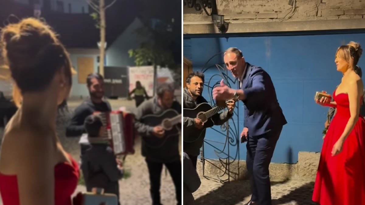  Svirači u Skadarliji zaustavili Aleksandru Radović i Sergeja 