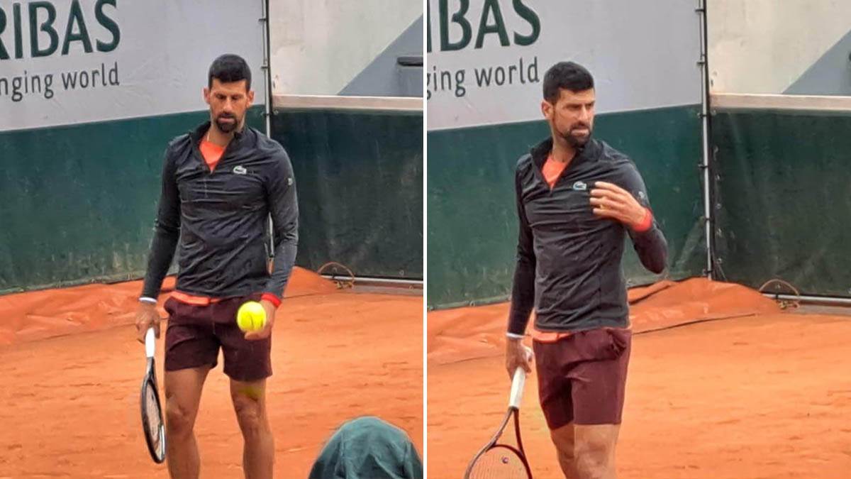  Đoković morao da prekine trening: Problem pred polufinale sa Janikom Sinerom 