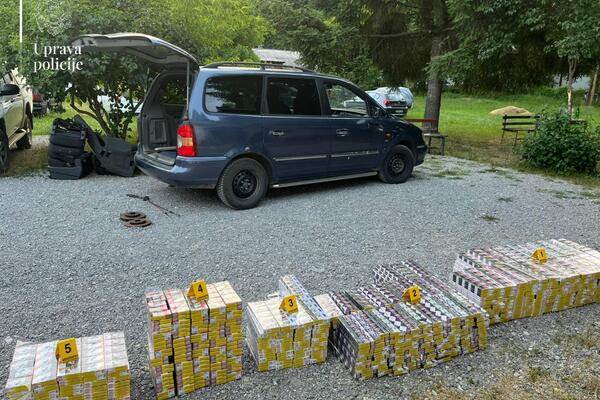  Zaplijenjeni duvanski proizvodi vrijedni oko 19.000 eura 