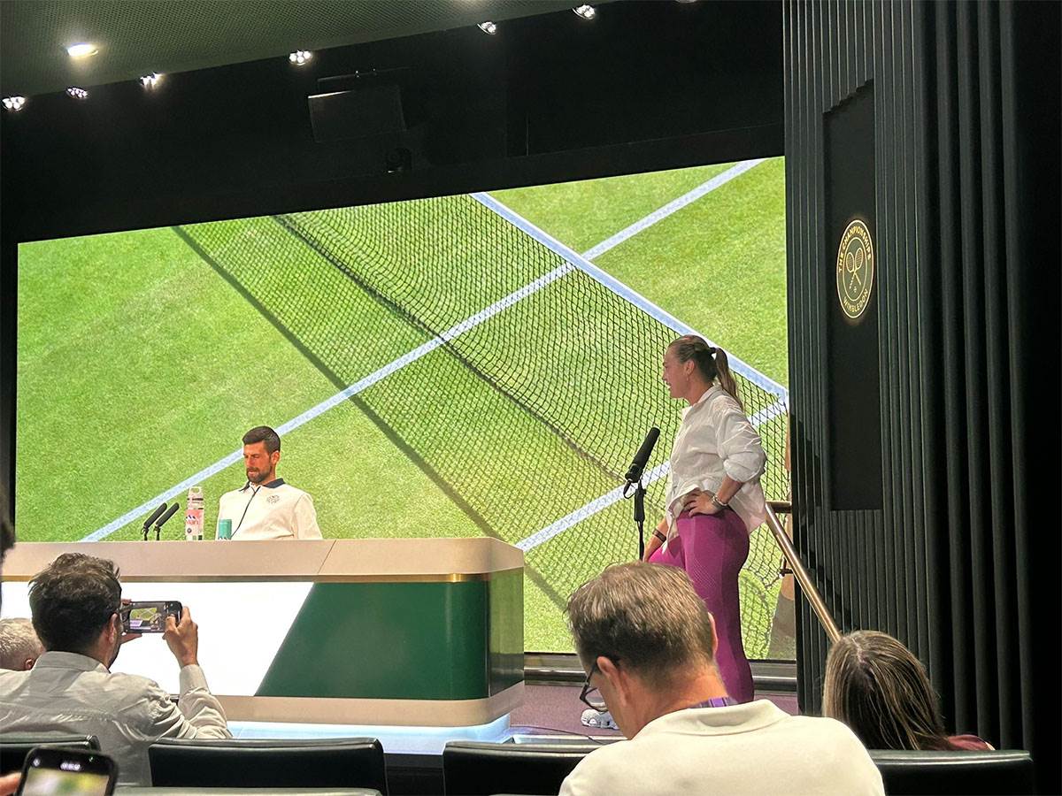   Novak upao na konferenciju Sabalenke i otjerao je 