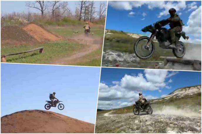  Rusi motorima jurišaju na Ukrajince u Donbasu!  