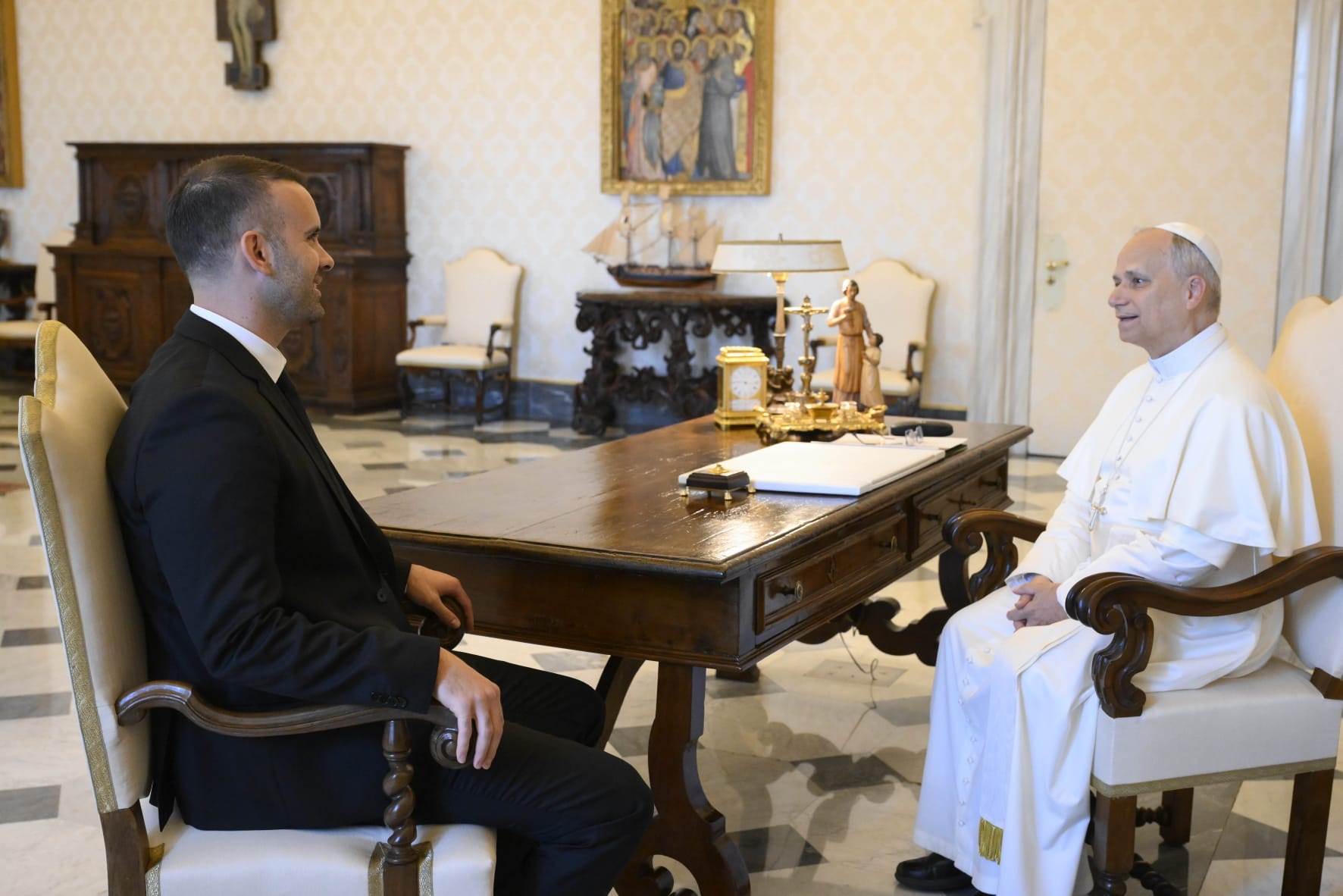  Spajić kod pape Lava XIV 