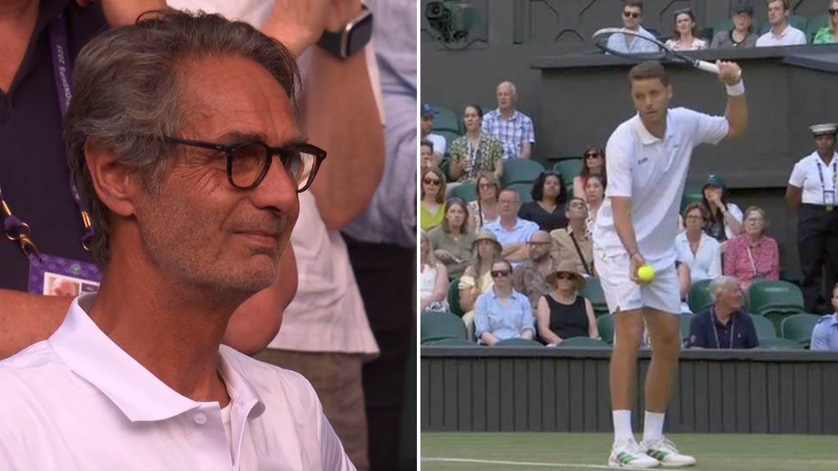  Osvojio Vimbldon najčudnijim servisom, pa natjerao oca da crveni 