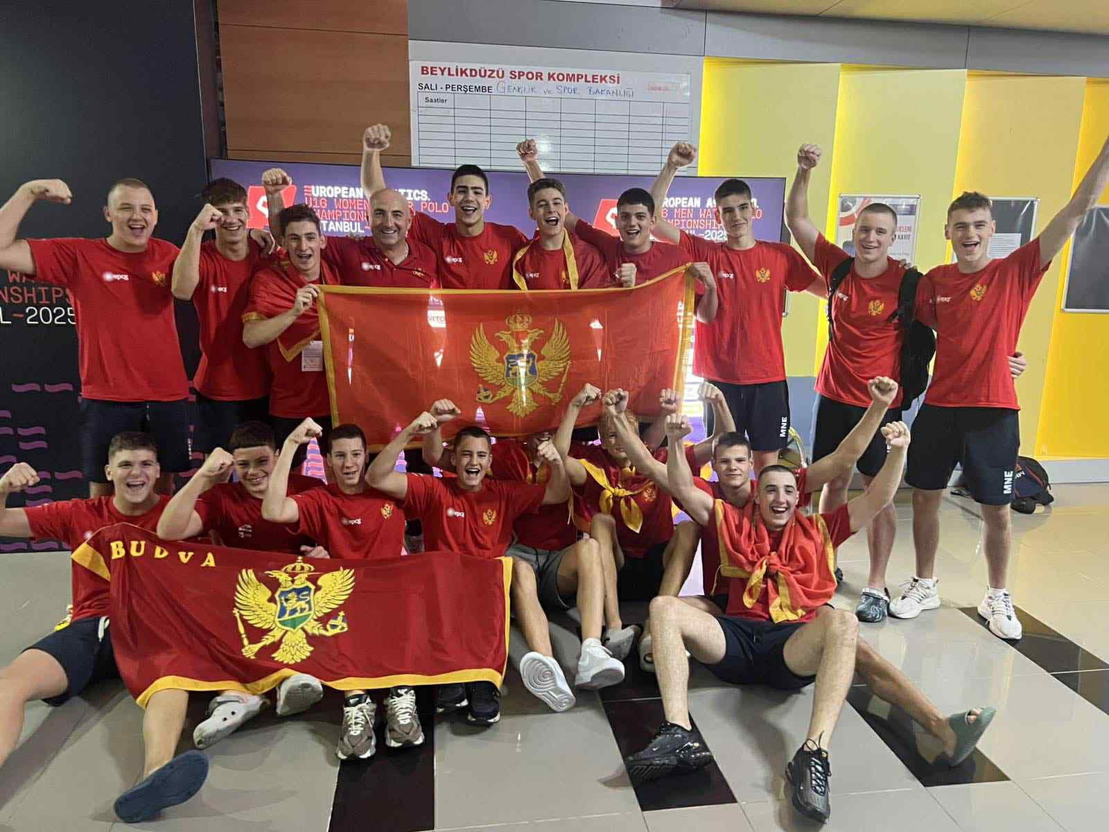  Vaterpolo reprezentacija Crne Gore u16 