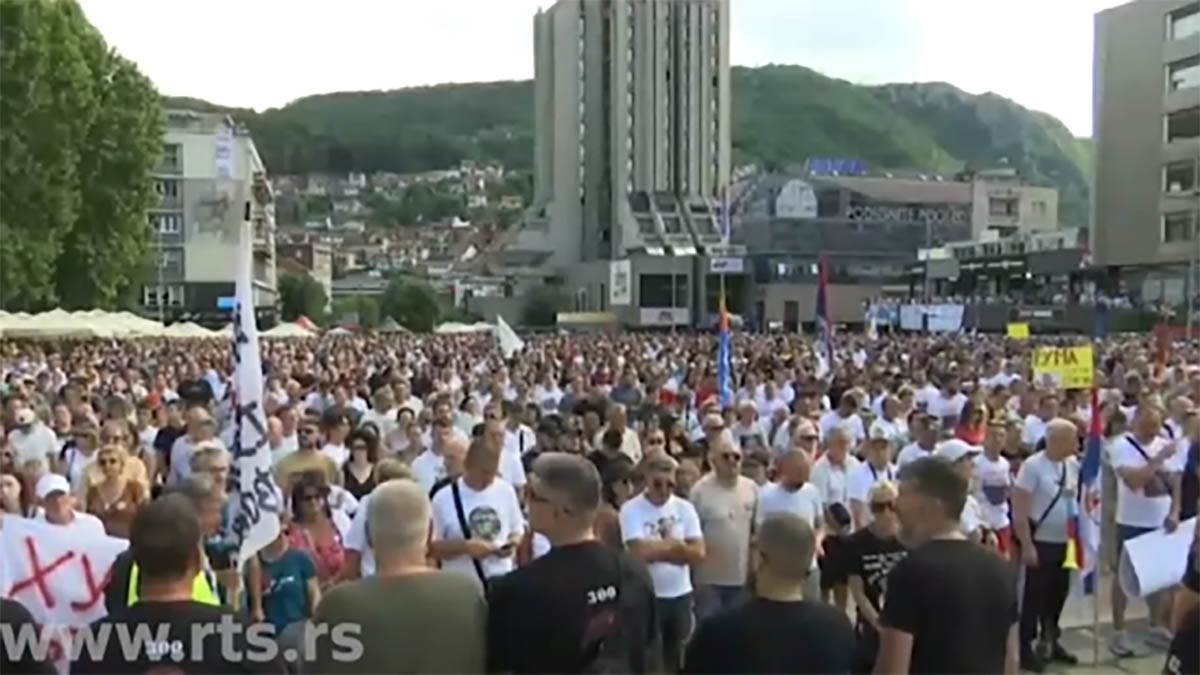  Protest u Užicu - blokirana magistrala 