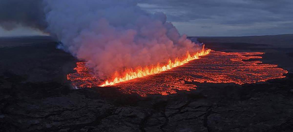  Ponovo eruptirao vulkan na sjeveru Evrope 