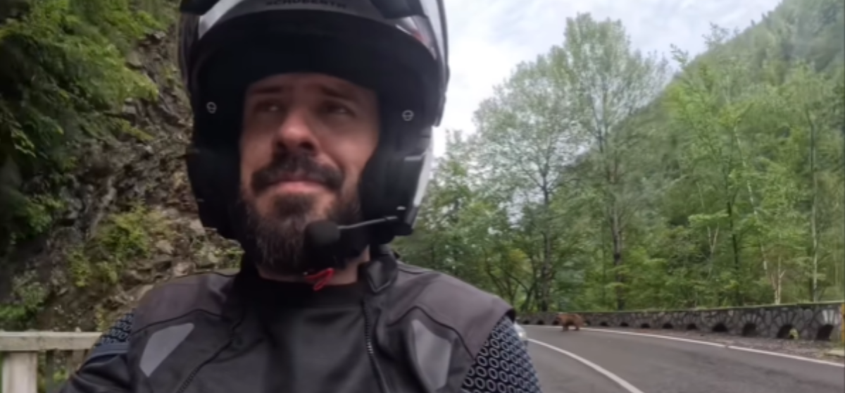  Marko Rokvić tokom vožnje motorom naletio na medvjeda 