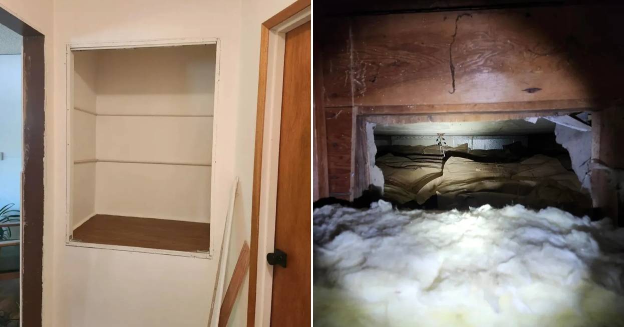  Renovirali kuću i razbili zid, a onda ih je šokiralo otkriće: Pronašli su nešto zbog čega im će im d 
