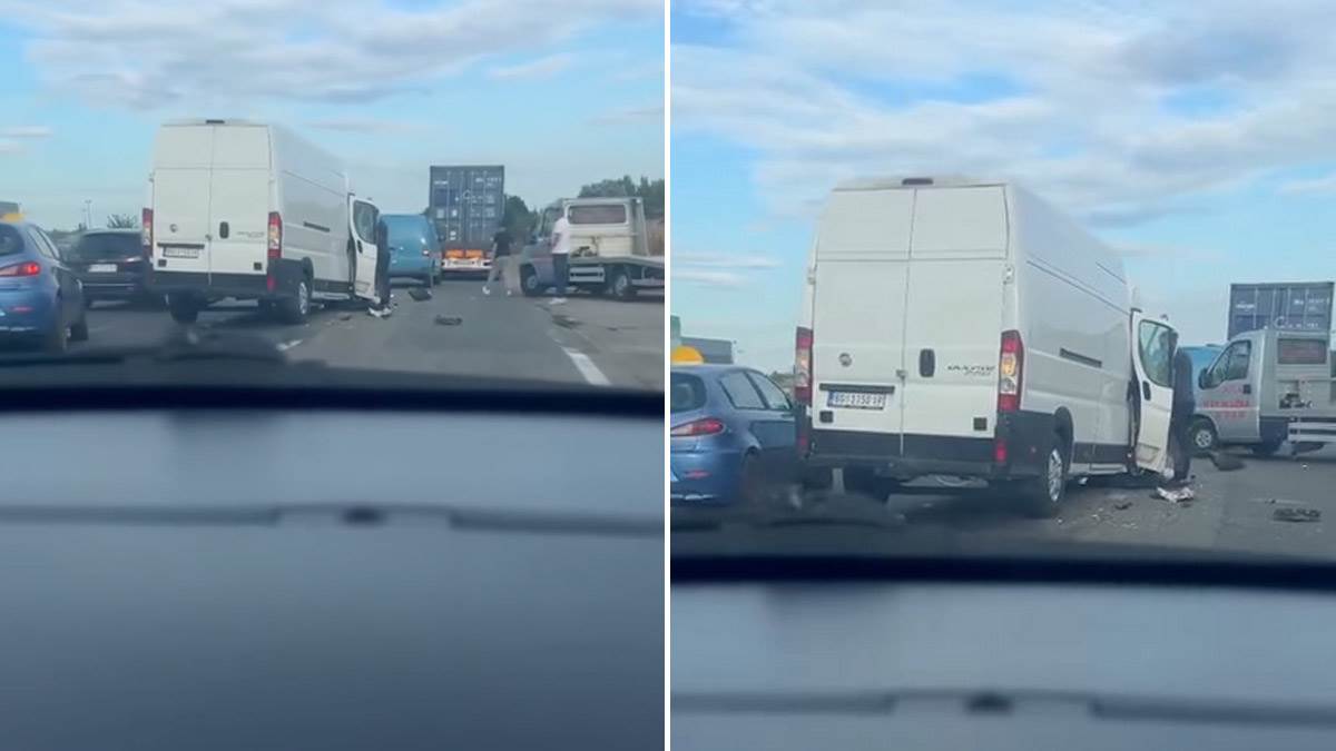  Stravičan sudar u Zemunu na auto-putu  