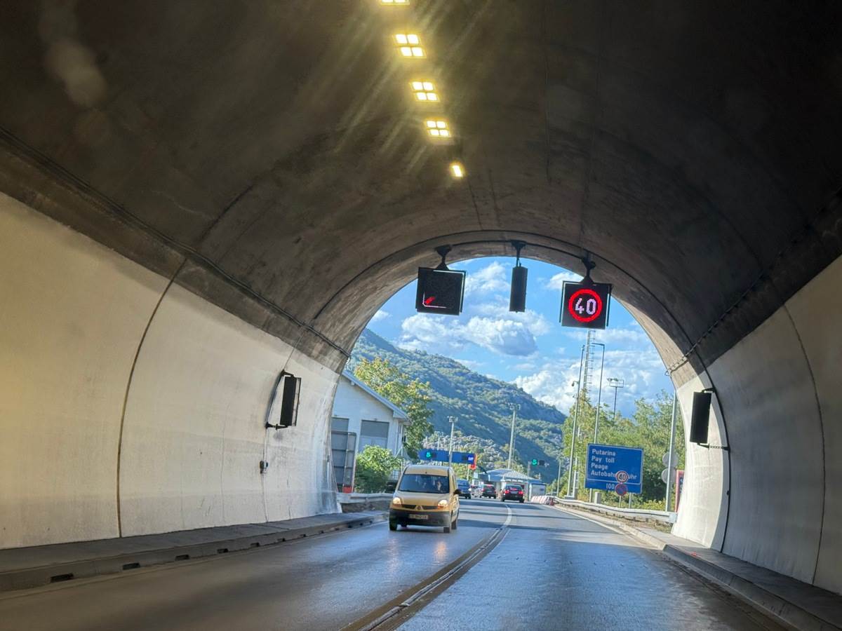  Tunel Sozina opslužio 3,89 miliona vozila 