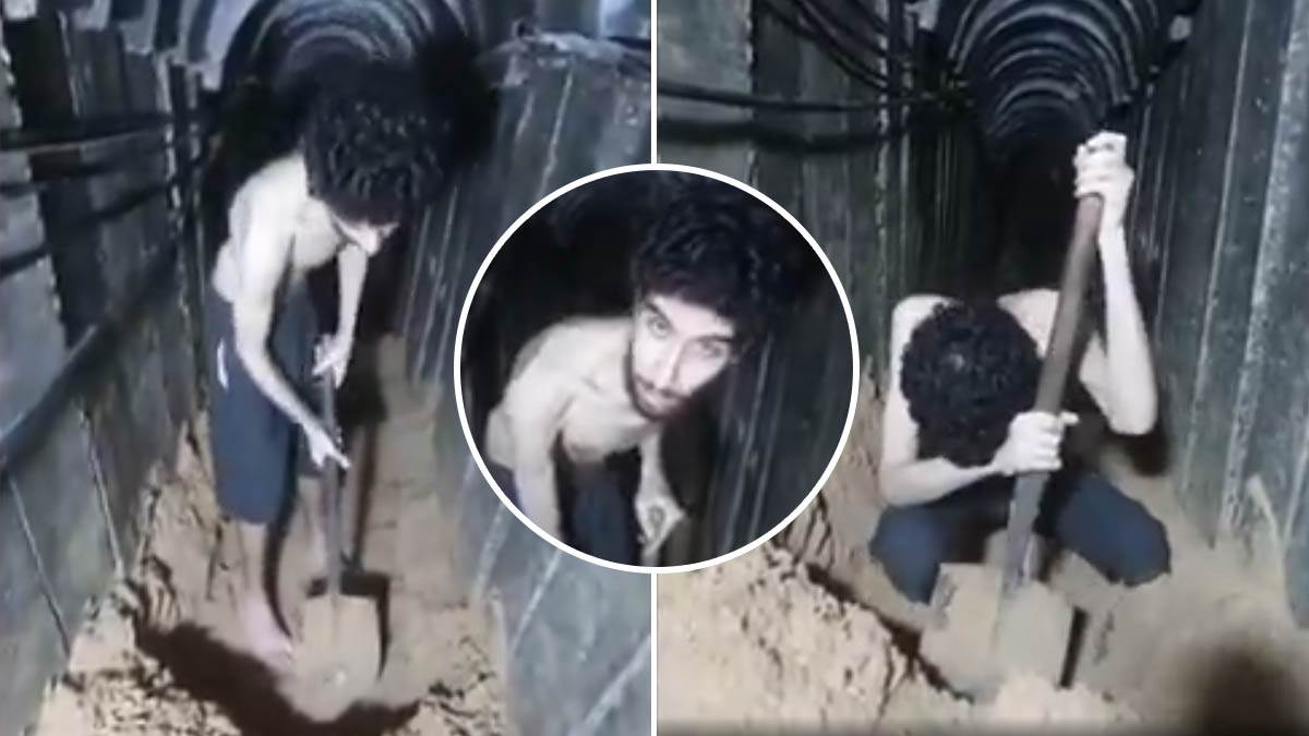  Zastrašujući snimak iz Gaze, David pred kamerama kopa  