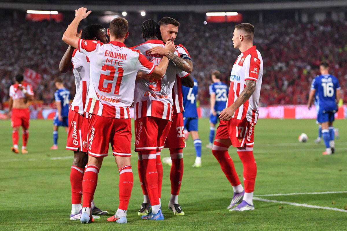  Fudbaleri Crvene zvezde plasirali su se u plej-of fazu kvalifikacija za Ligu šampiona 