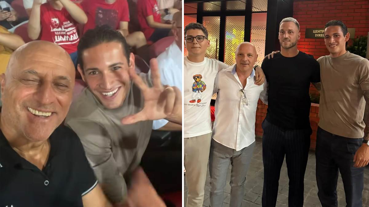  Arnautović dočekao Mihinu porodicu na "Marakani" 