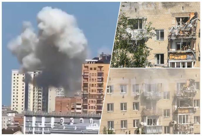  STRAŠNA EKSPLOZIJA U RUSIJI! Dron pogodio zgradu, povrijeđena djeca, jezivi snimci kruže internetom  