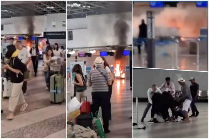  Drama na aerodromu u Milanu, uhapšen muškarac 
