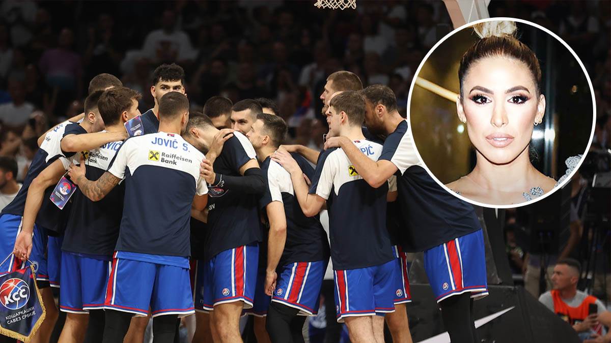  Dunja Jovanić bodrila orlove, a na jednog košarkaša posebno bacila oko 