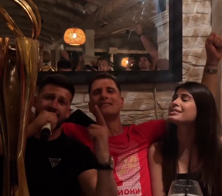   Nemanja Nedović se legendarnim snimkom oprostio od Zvezde 