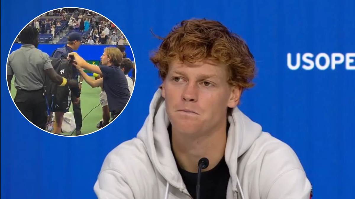  "To u životu nisam doživio": Janik Siner umalo opljačkan nasred terena US Opena i to bukvalno 